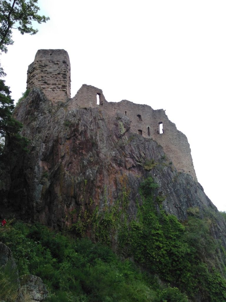 Giersberg seen from the trail.