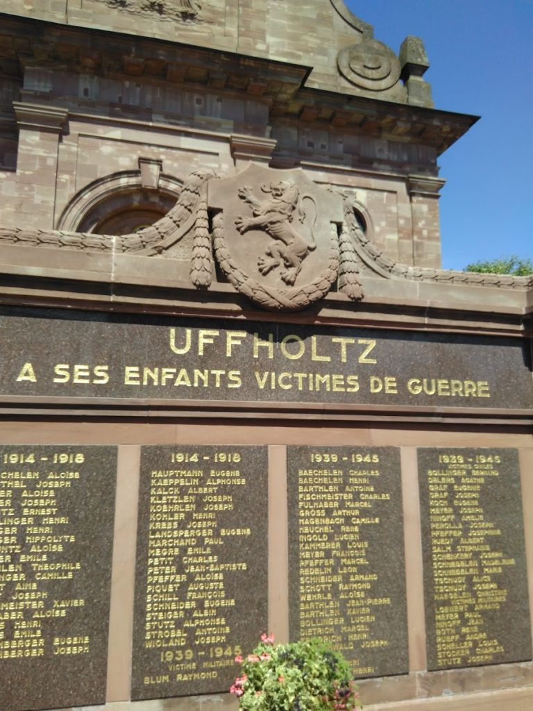 Uffhotz War Memorial