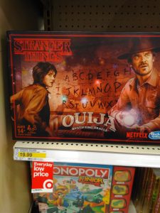 Ouija Board for sale at Target - "Stranger Things" edition